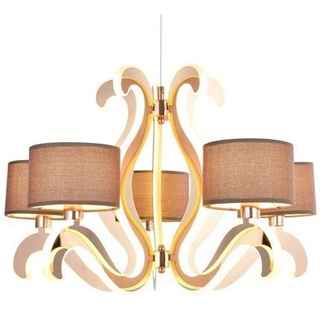 Kronleuchter 5xE14 + LED 43W Kupfer Ambrosia 35-33918