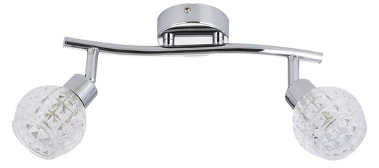 Ceiling lamp 2x40W G9 chrome Olimp 92-08718