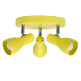 Plafonnier orientable moutarde 3xE14 Picardo 98-52414
