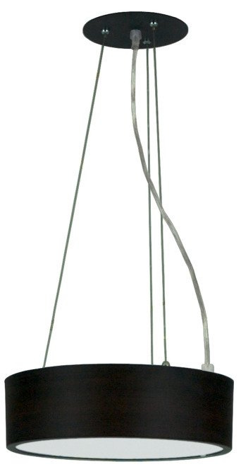 Lampe suspendue LED froide 16W 6500K plafond wengé Zigo 31-39521