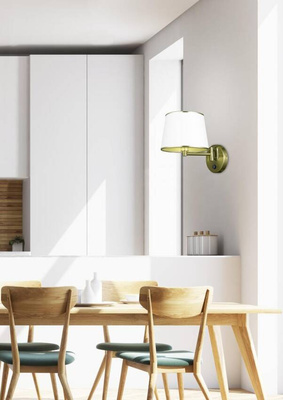 Aplică reglabilă cu patină cu întrerupător Ibis 21-01279