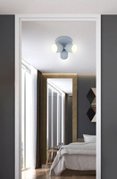 Ceiling lamp 3xE27 gray 32cm AZURO 98-63236