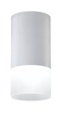Surface-mounted tube lamp Gray with frosted glass for GU10 bulb Candellux 2273686