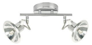 Lampa sufitowa Moon listwa regulowana 2-punktowa do kuchni metalowa