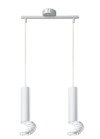 Lampa tub suspendata 100cm alb 2xGU10 32-78636