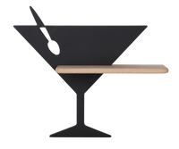 Wandleuchte schwarz LED Regalleuchte Piccolo 21-03577