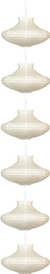 Plafoniera Candellux 3494061-00 Griff 6 PAPER WHITE E-14 40W