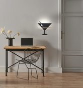 Wandleuchte schwarz LED Regalleuchte Piccolo 21-03577