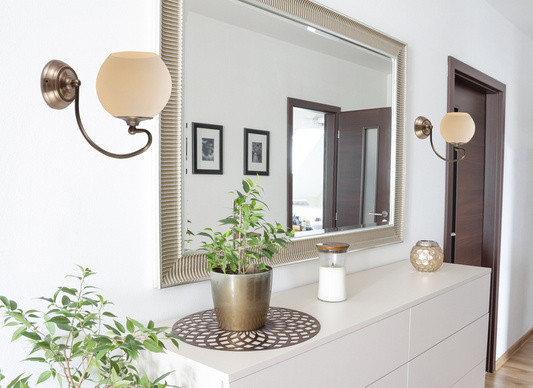 Wandleuchte 1X60W E27 patiniertes Kupfer ORBIT 21-69344