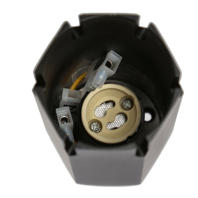 Black tube surface mounted ceiling luminaire 2282831