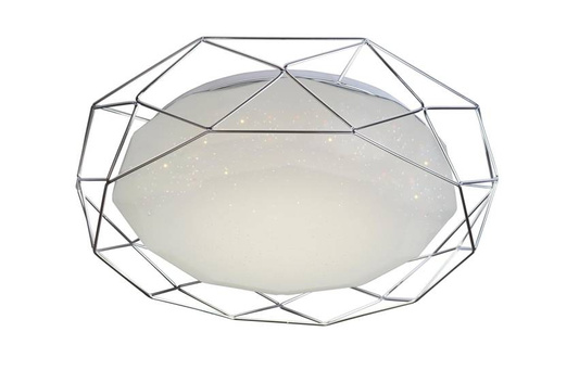 Plafonnier plafond 16W LED 3000K chrome SVEN 98-66237