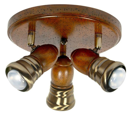 Ceiling lamp 98-74136 Parteo E14 40W wood