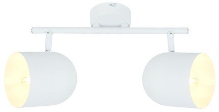 Wall/ceiling strip lamp white 2xE27 Azuro 92-63250