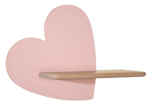 Applique LED 5W 4000K HEART IQ KIDS coeur rose