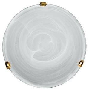 Candellux Duna 13-38718 Plafonnier Plafon Poignée Laiton Blanc