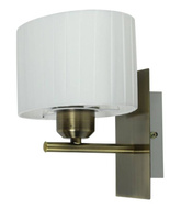 Wall lamp patina/white wall lamp Berg 21-45676