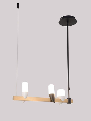 Sakai Ledea 50233077 suspension îlot LED noir et doré