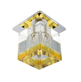 Plafoniera patrata crom/portocaliu G4 SK-19 Candellux 2280038