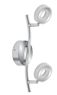 LED-Wandleuchte 2x5W VINOLA 92-65605 CHROMSTREIFEN 3000K