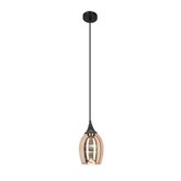 Lampa wisząca miedziana szklany lustrzany klosz Marina Candellux 31-51622
