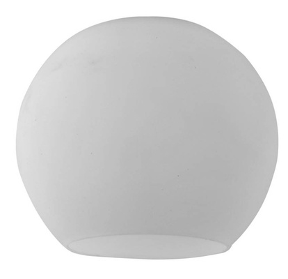 Abat-jour rond en verre blanc E27 pour lampes Tobago 71-31112