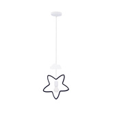 STAR C HANGING LAMP 20W E27 IQ KIDS BLACK+WHITE