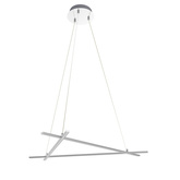 Pendant lamp LED ANDROS 3 light geometric triangular lamp modern chandelier 4000K