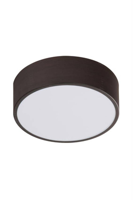 Plafonnier LED froid 10W 6500K plafonnier wengé Zigo 10-39545