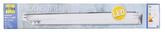 Applique salle de bain chrome 58cm LED 9W froid Moderno Candellux 20-40794