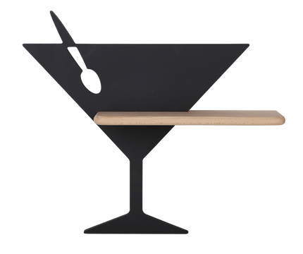 Wandleuchte schwarz LED Regalleuchte Piccolo 21-03577