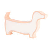 LAMPE DE TABLE LED CHIEN POUR ENFANTS IQ KIDS ROSE