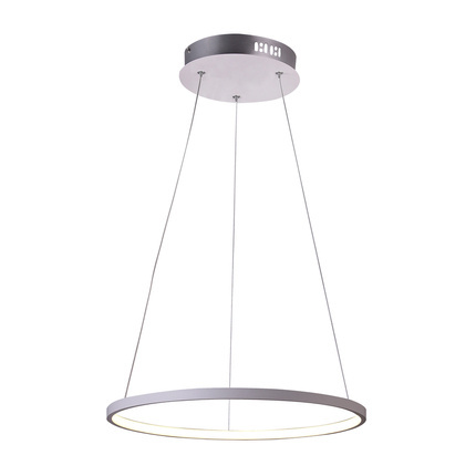 Suspension anneau LED blanche ronde 18W 4000K Lune Candellux 31-64639