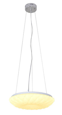 Lampe suspendue 18W LED abat-jour en acrylique blanc NIL 31-69733