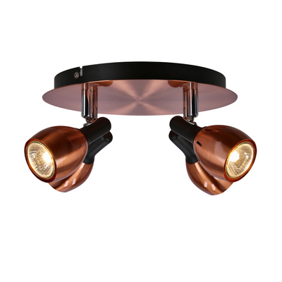 Ceiling lamp plafond 4xGU10 copper CROSS 98-34878