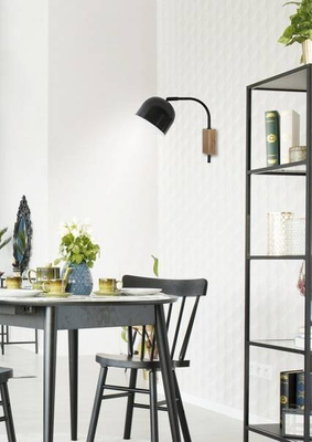 Wall lamp black wall lamp 40W E27 adjustable Rupi Candellux 21-76687