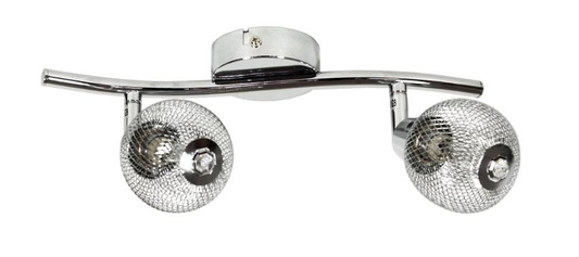 Applique candellux roman 92-06967 chrome bande g9