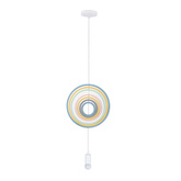 hoops 8 lampa wisząca 1x20w E27 iq kids mix kolor