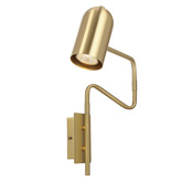 Wall lamp golden adjustable wall lamp Hosti 21-75468