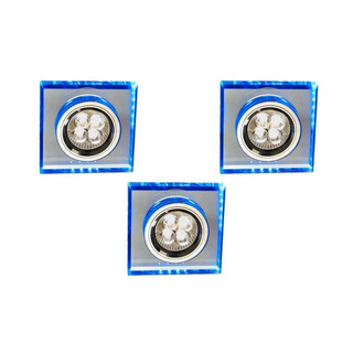 Plafoniera + LED albastru set 3 buc SS-22 99-54753