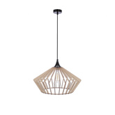 Eco 3 lampa wisząca 1x40 e27 Abażur drewniany