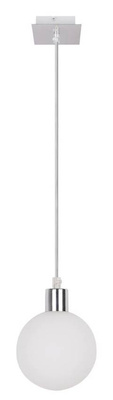 Lampa wisząca biały klosz kula 12cm Oden 31-03232