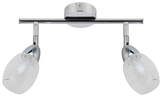 Lampa sufitowa RICO listwa regulowana 2-punktowa LED do kuchni metalowa
