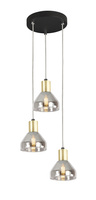 Lampa wisząca złota 3xE14 18cm Gregory 33-78995
