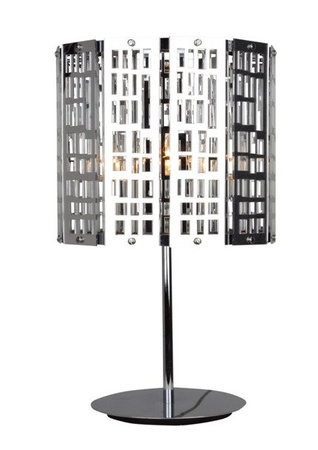 Chrome metal table lamp Zorba 41-26579