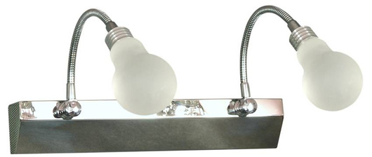 Wall lamp candellux acrylic 22-27054 led sconce chrome white