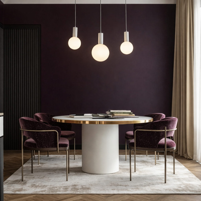 Lampa wisząca Testa beżowa klosze kule nad stół do jadalni 3xG9