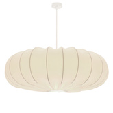 Hanging lamp CAFEE Scandinavian with cream latte shade 66cm modern ceiling lighting for living room and dining room E27