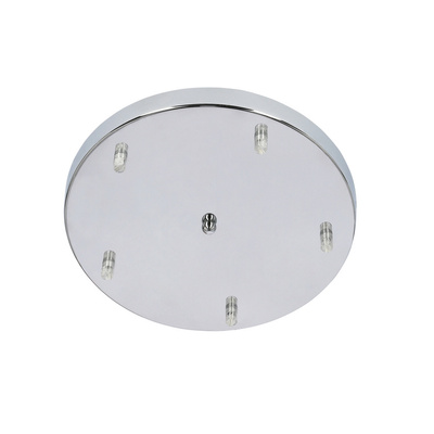 Plafoniera suspendata placa cromata 5x60W Marina Candellux 35-60198