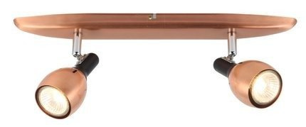Wall lamp strip 2X50W GU10 copper CROSS 92-32775