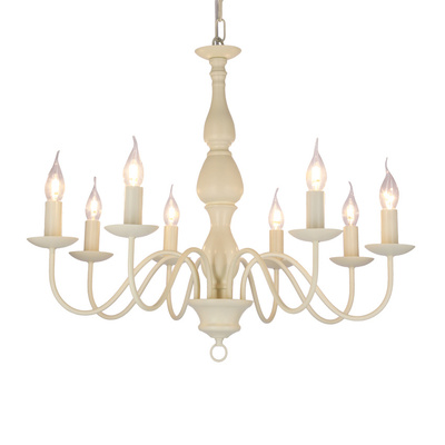 Lampa suspendata crem 8xE14 Bellagio 38-96510